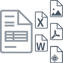 Output formats